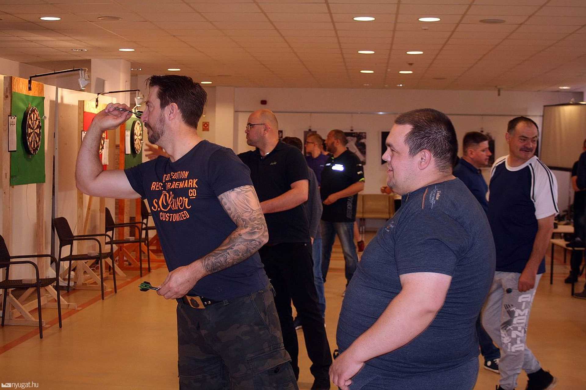 Jótékonysági darts verseny Celldömölkön