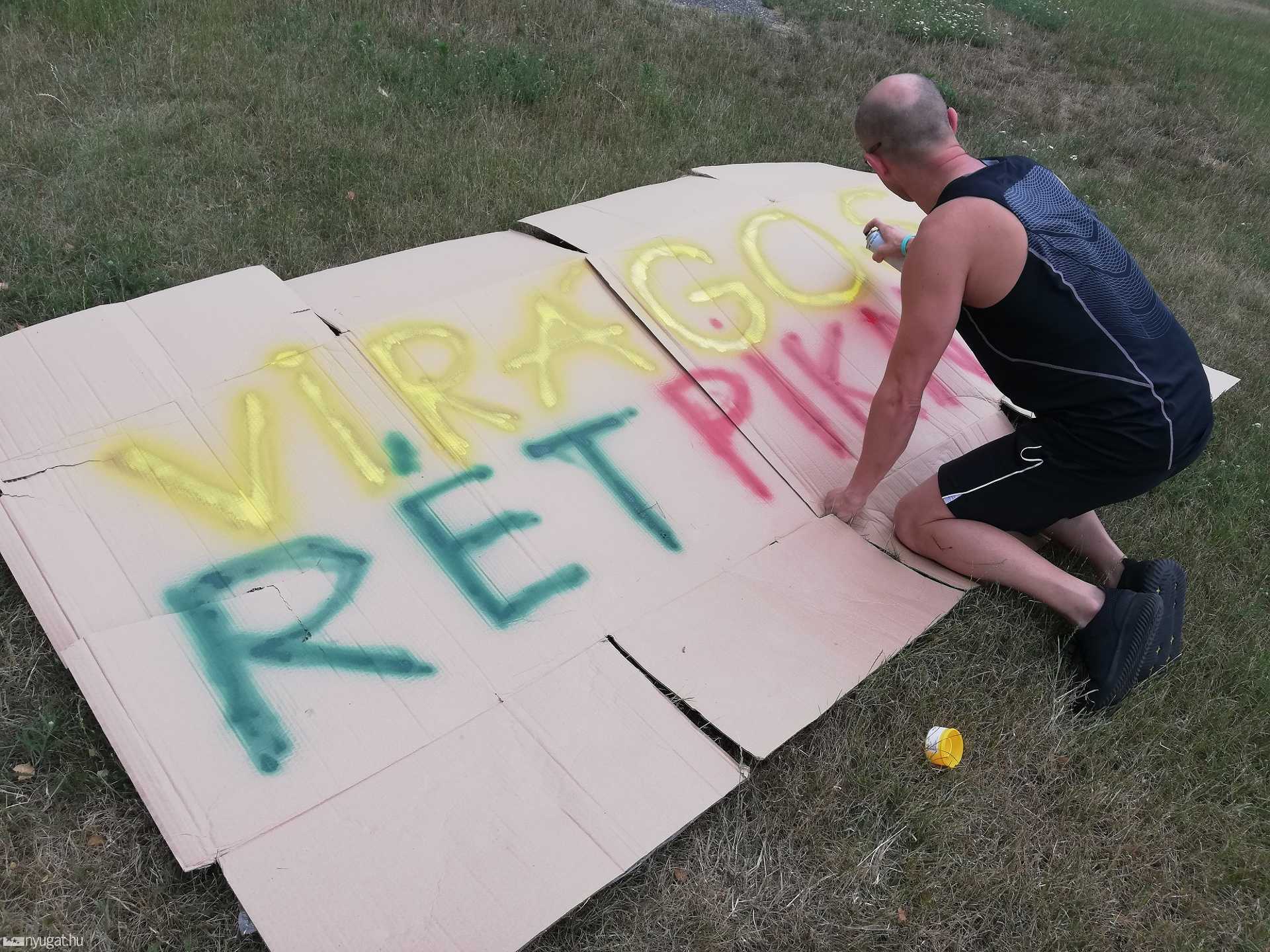 Első séi virágos rét piknik