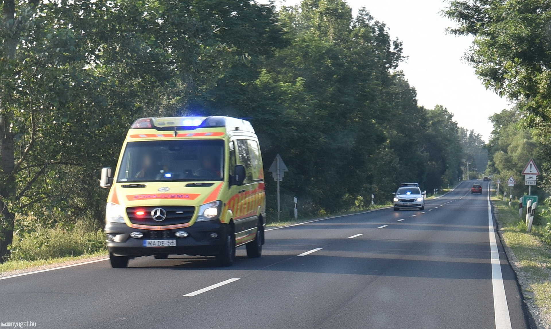 Baleset Hegyháthodásznál
