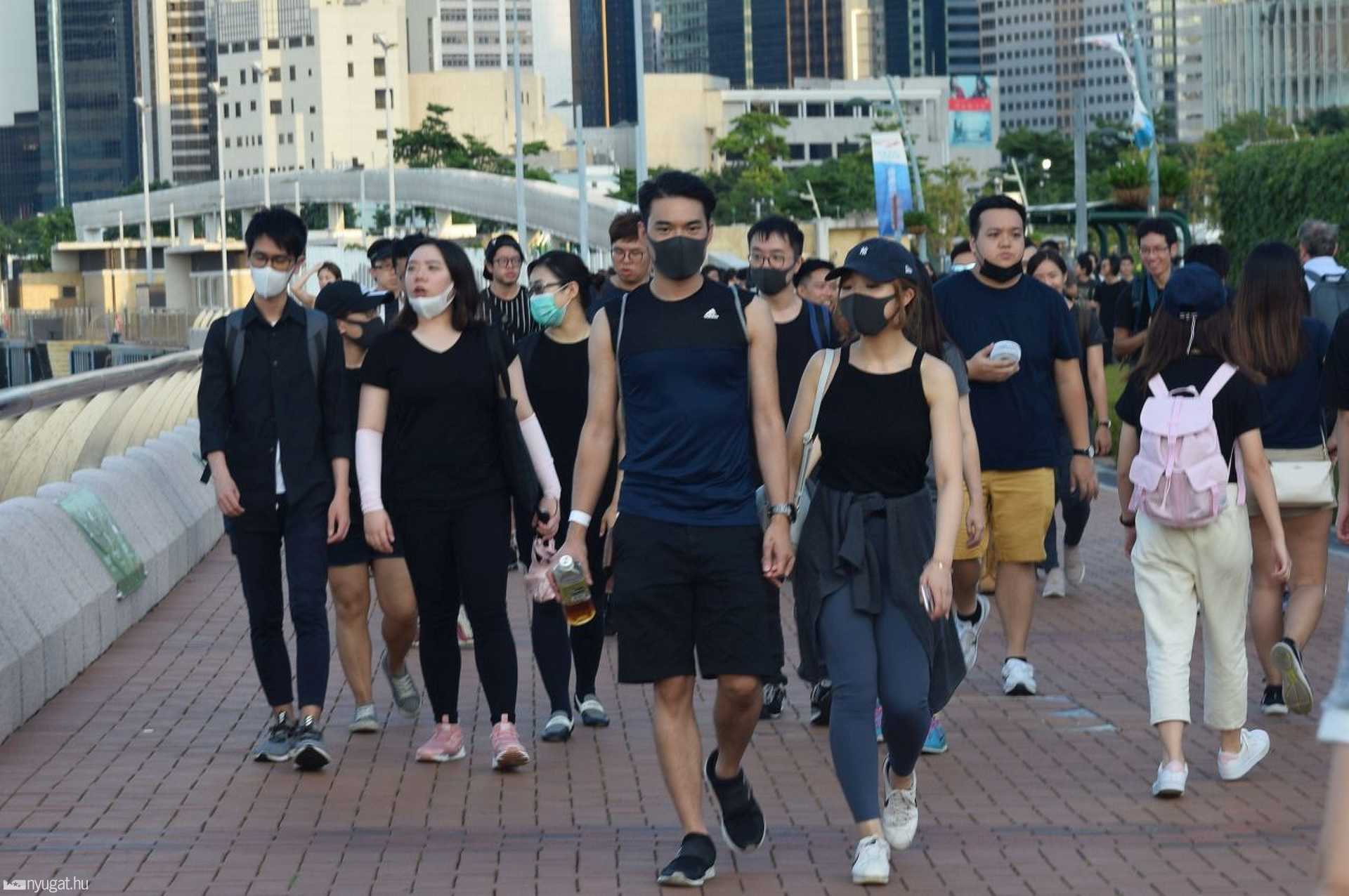 Tüntetések Hongkongban