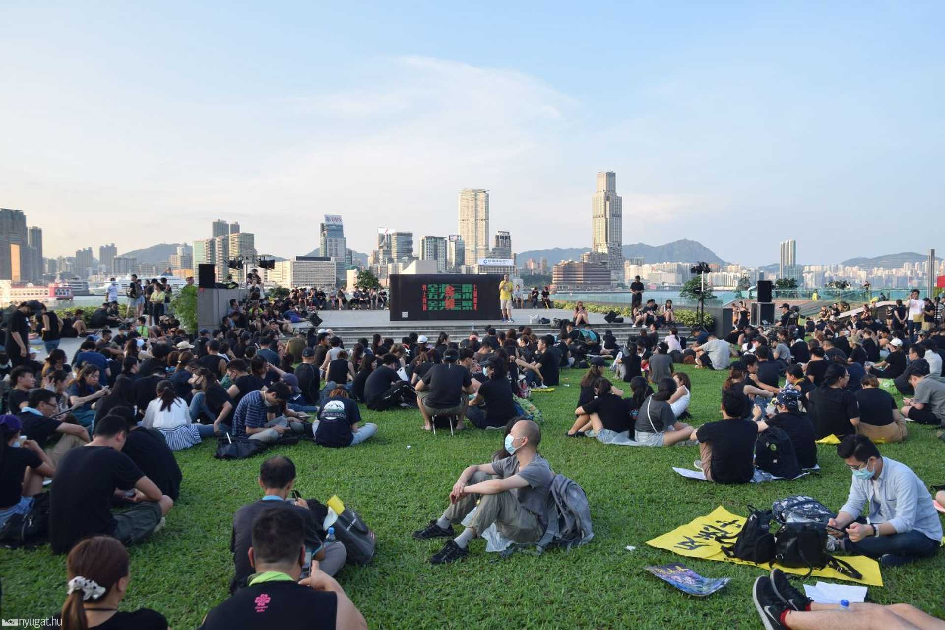 Tüntetések Hongkongban