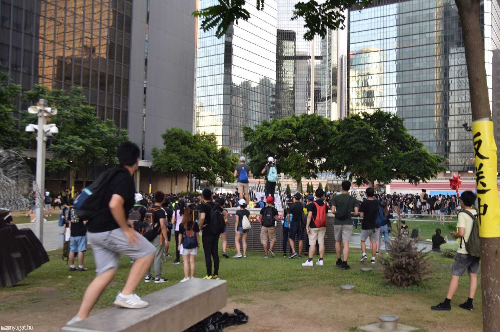 Tüntetések Hongkongban