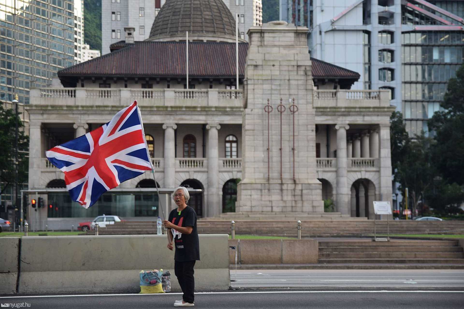 Tüntetések Hongkongban