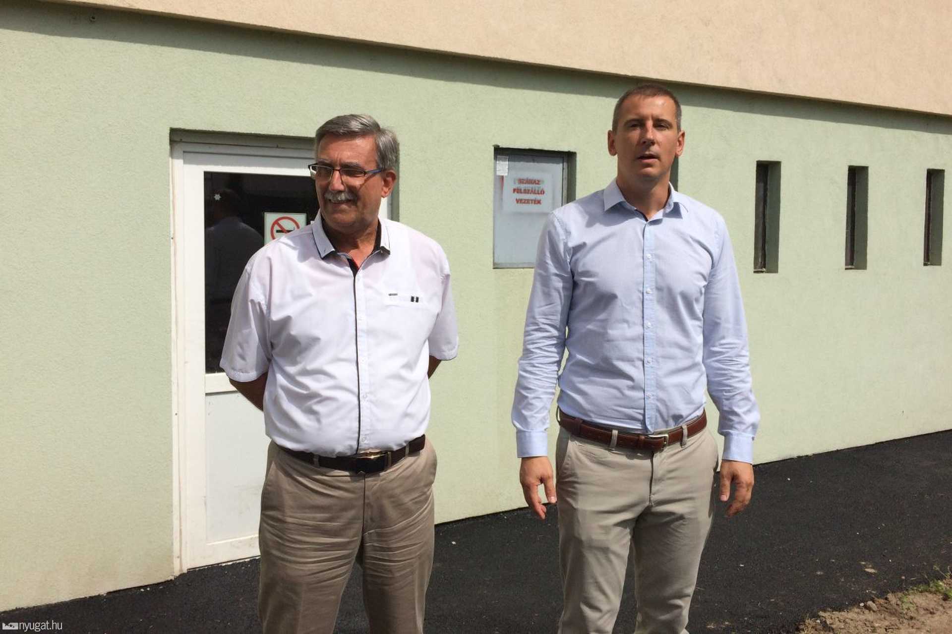 Megújult a Rohonci 26-36 járdája