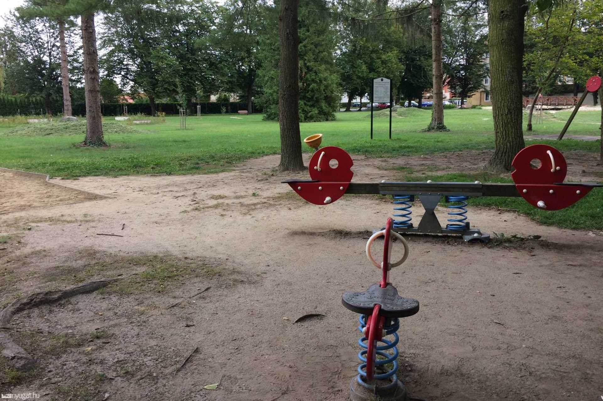 A felújított szentgotthárdi várkert