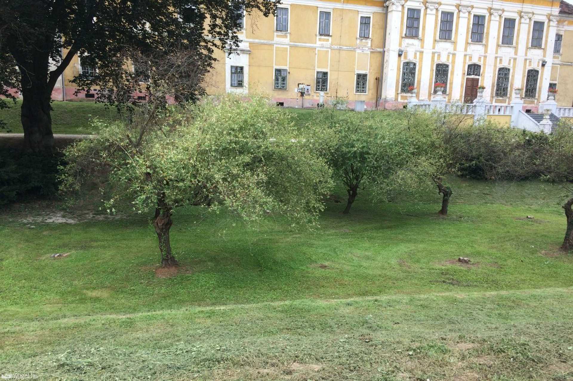 A felújított szentgotthárdi várkert 