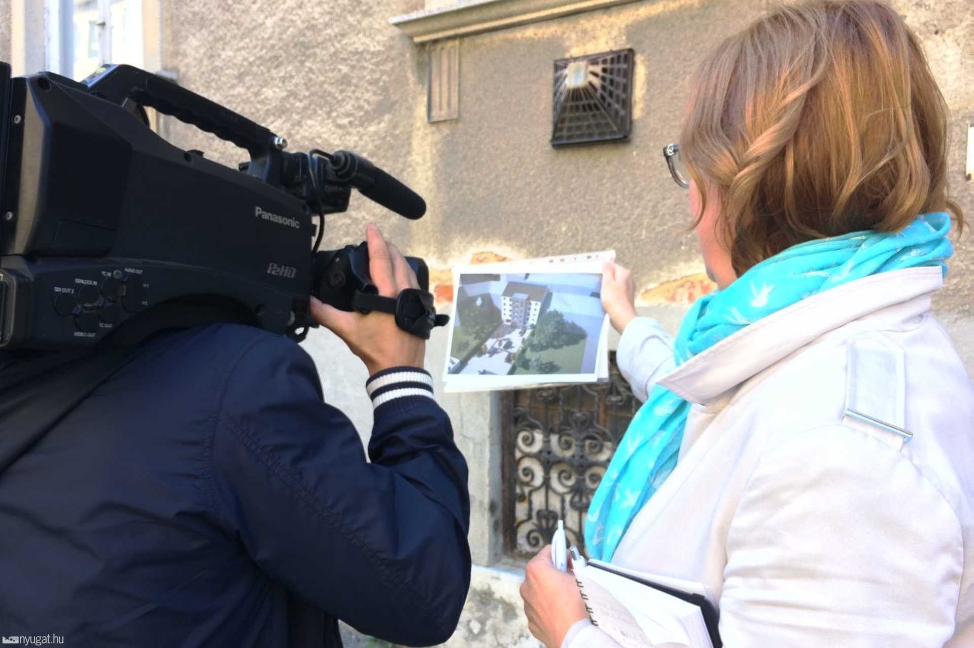 Nemény András sajtótájékoztató Széll Kálmán utca 24.