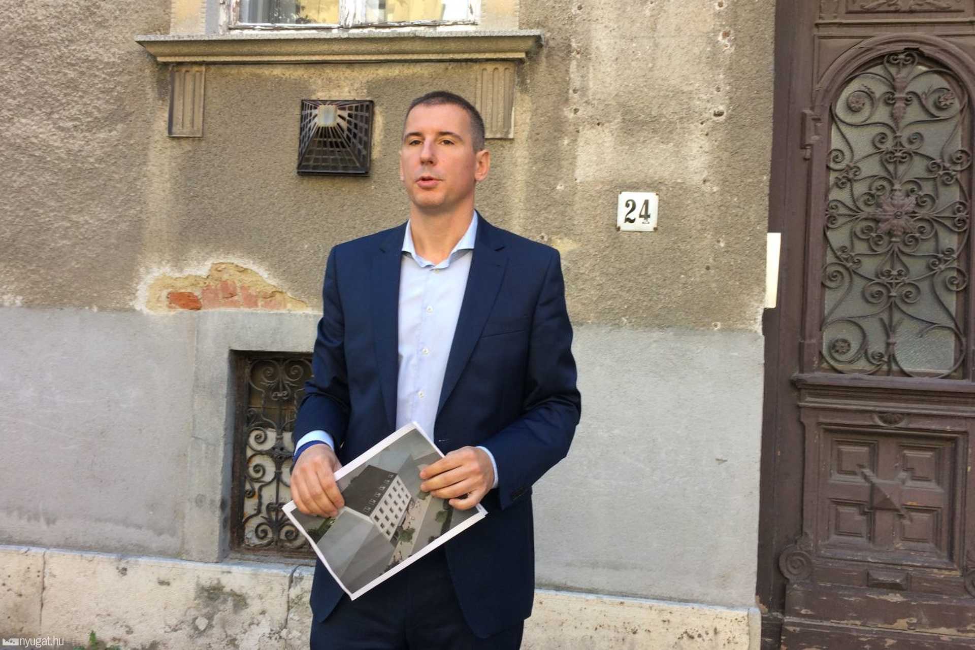 Nemény András sajtótájékoztató Széll Kálmán utca 24.