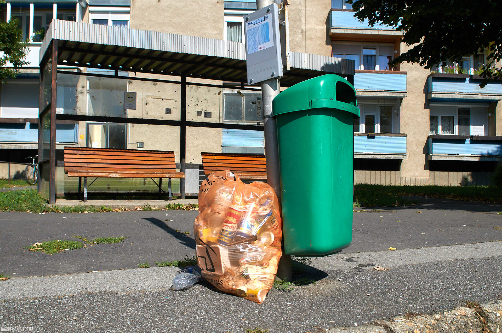 szombathelyi szemét helyzet