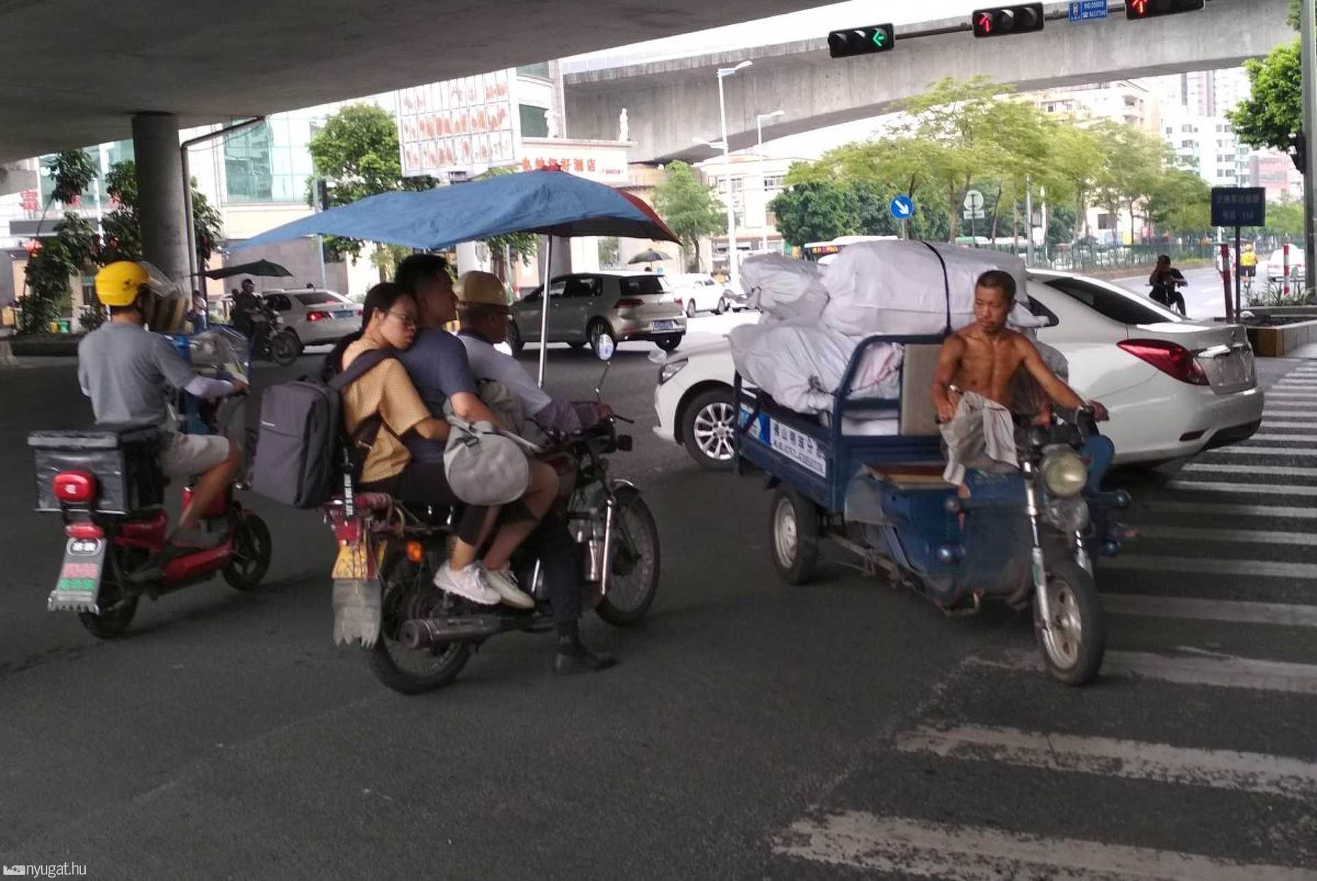 Kína, Kanton (Guangzhou)- közlekedés
