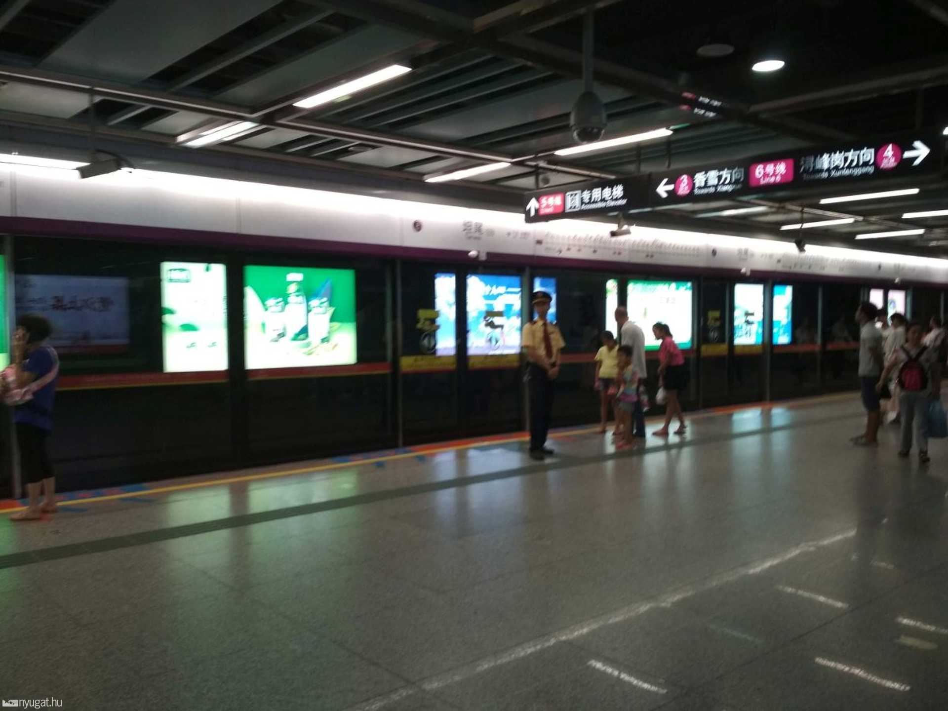 Kína, Kanton (Guangzhou)- közlekedés