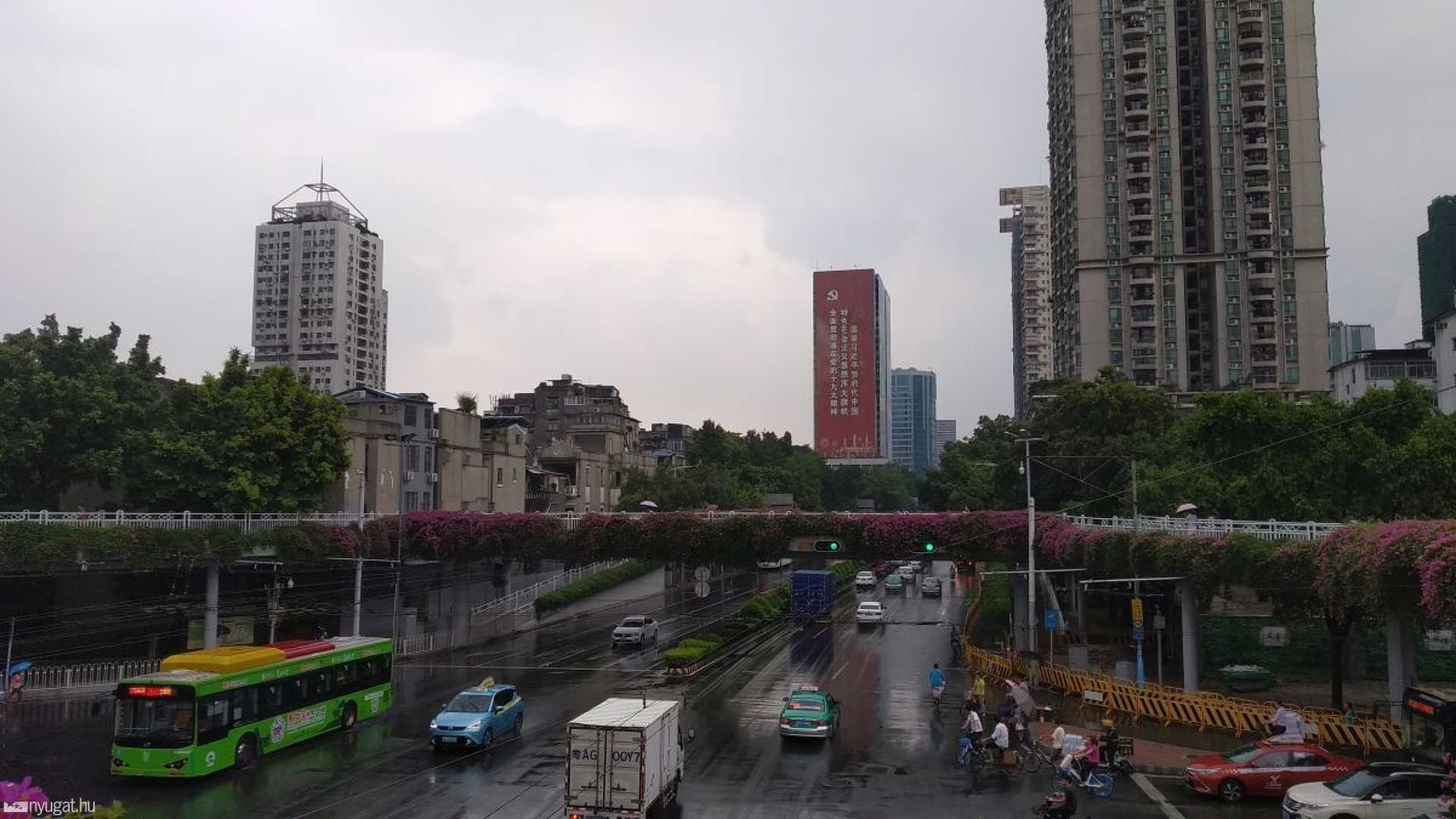 Kína, Kanton (Guangzhou)- közlekedés
