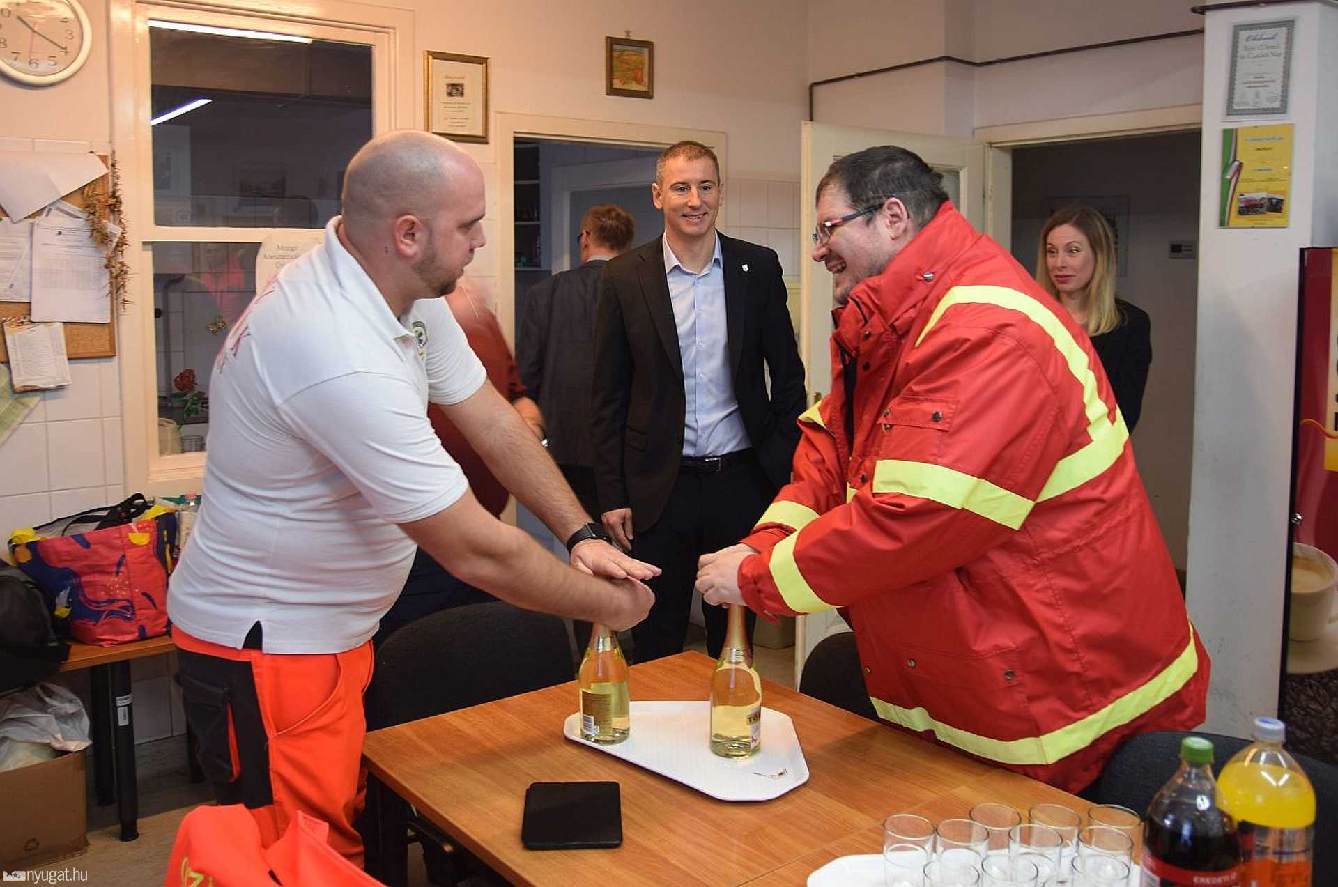 Nemény András látogatása: mentők, katasztrófavédelem, közterület-felügyelet