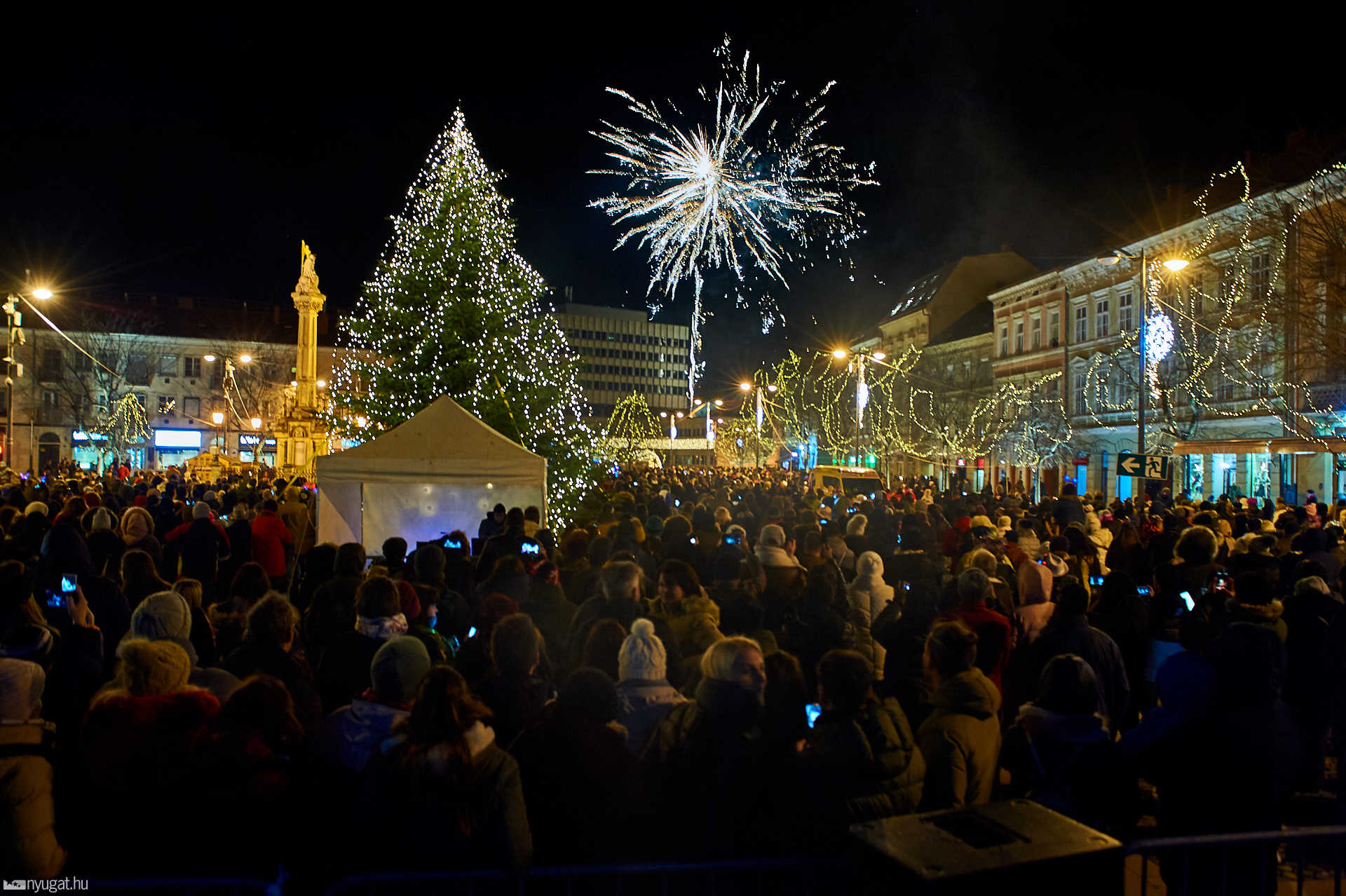 2019 szilvesztere a Főtéren