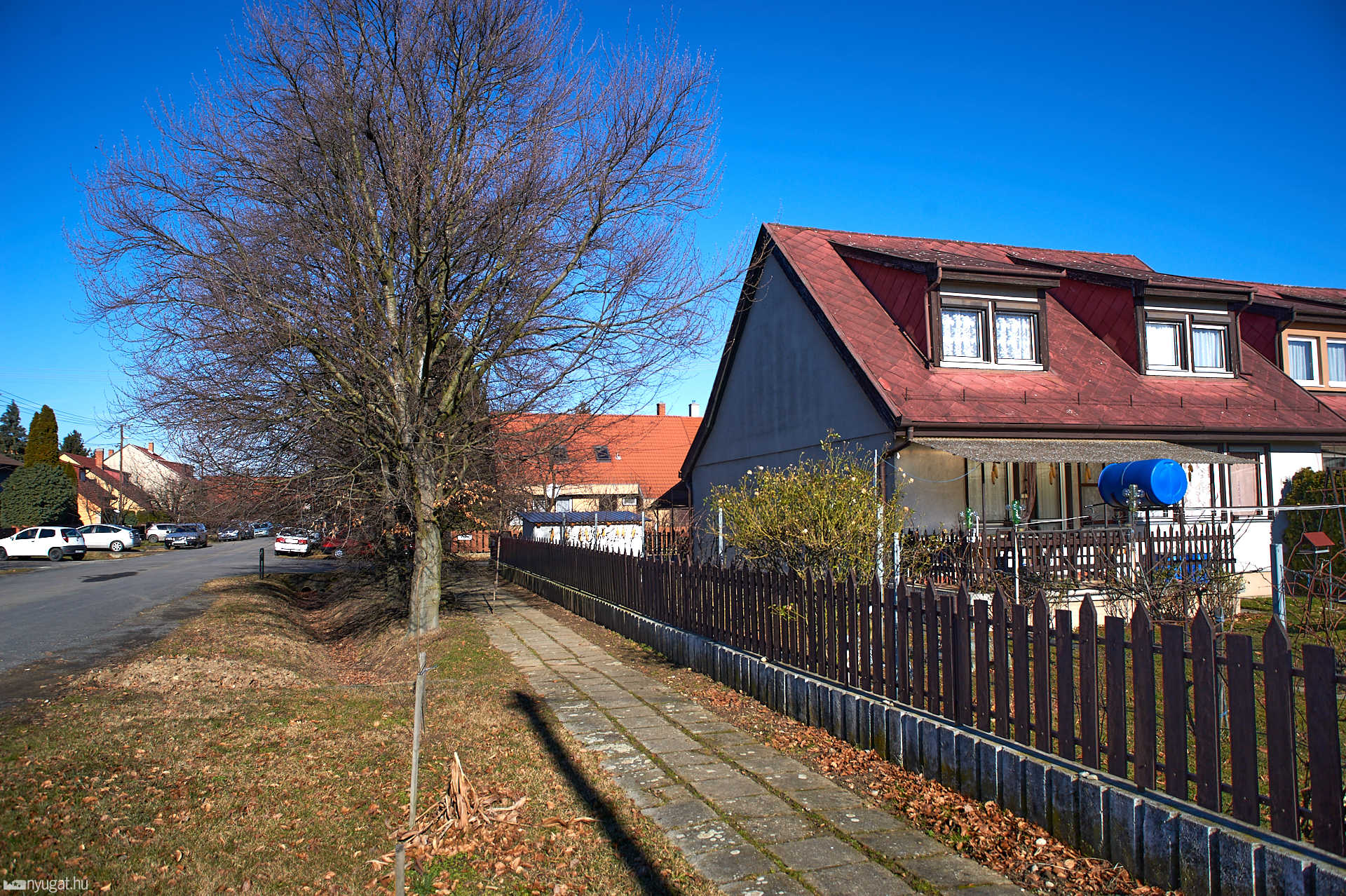 Tölgyfa utcai járdák