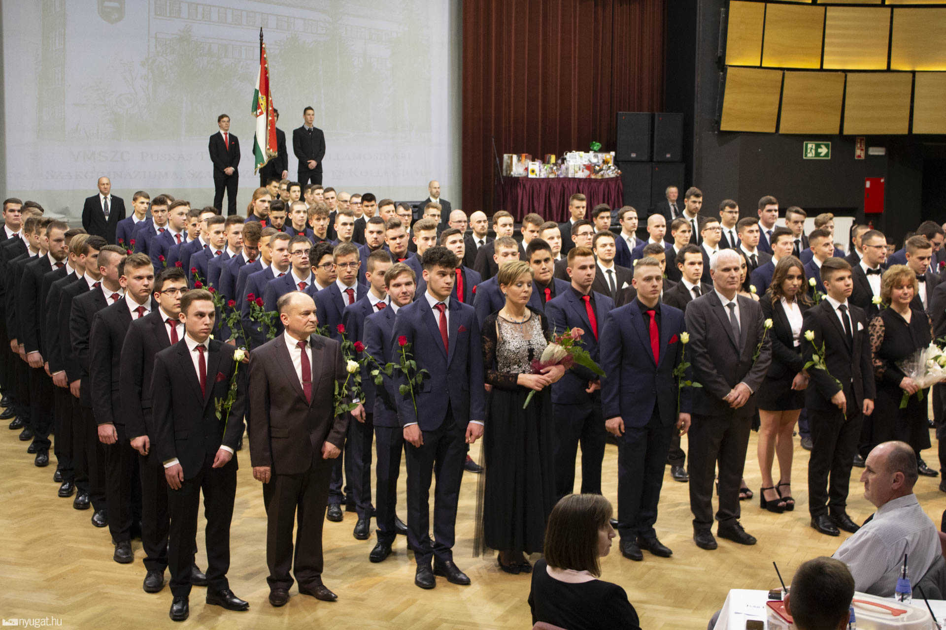 Puskás iskola szalagavatója (2020)