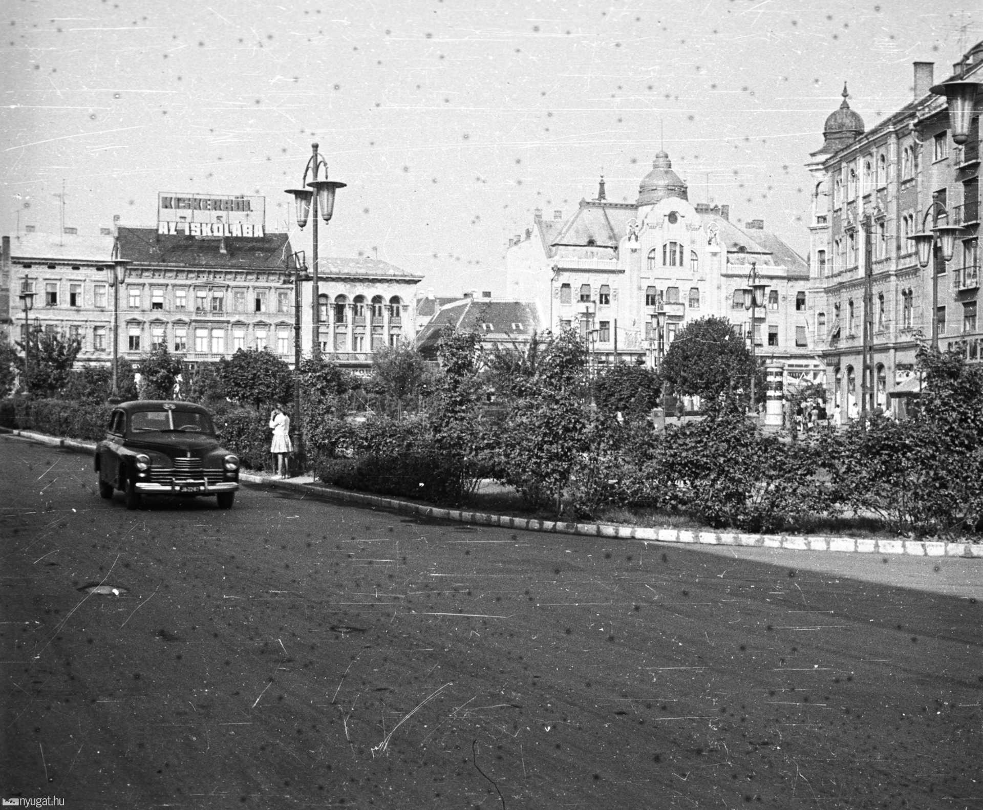 Szombahely, Fő tér (1962)