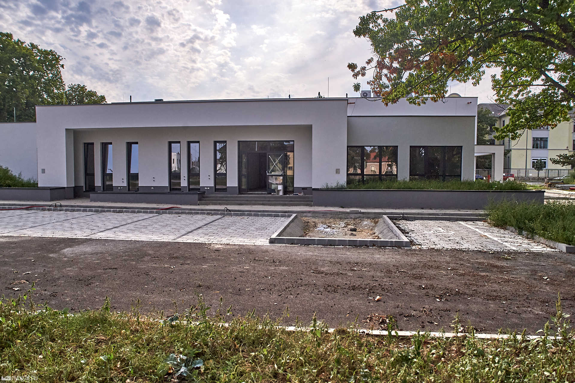 Épülő szombathelyi egészségügyi központ