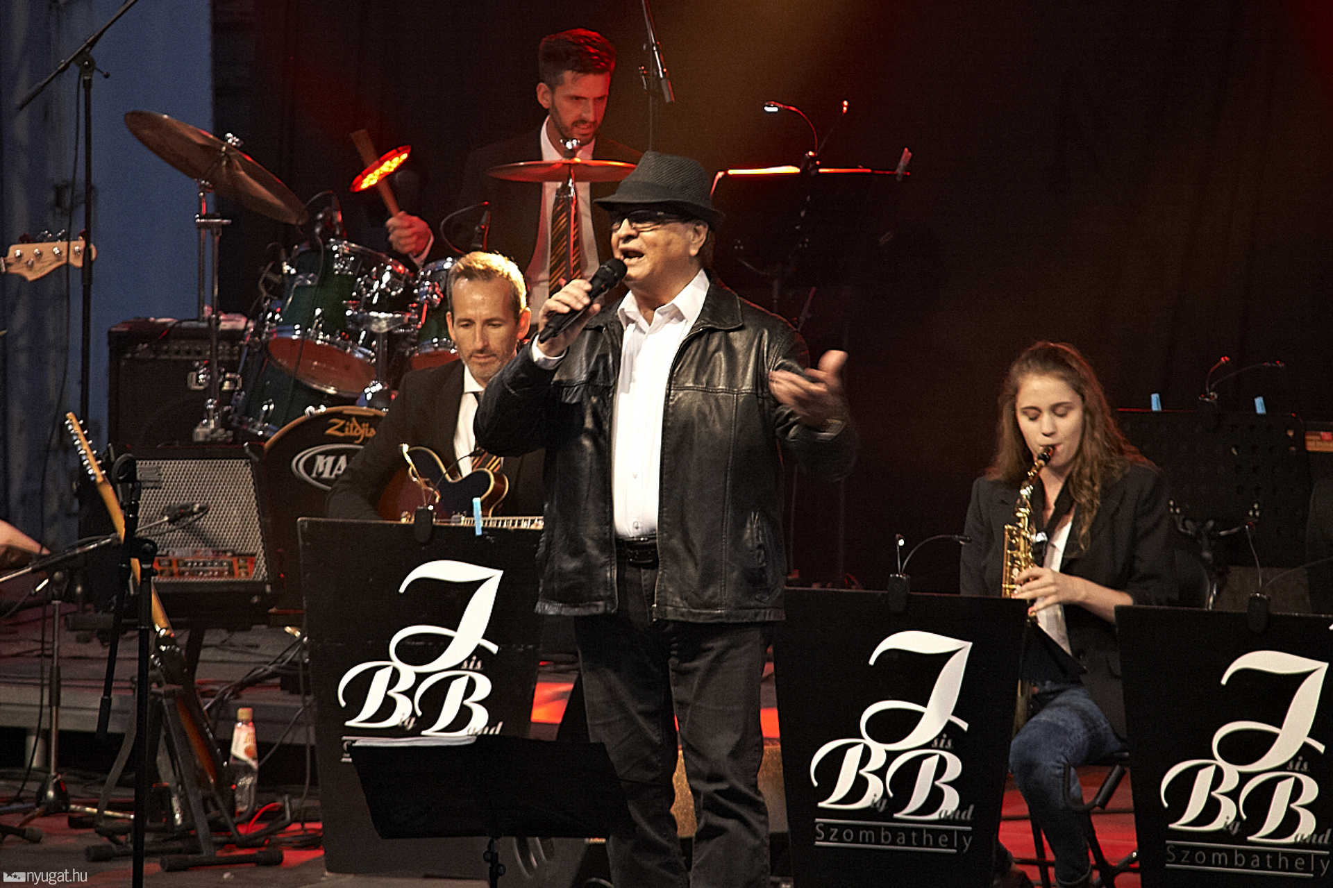 Isis Big Band koncertje a Történelmi Témapartban