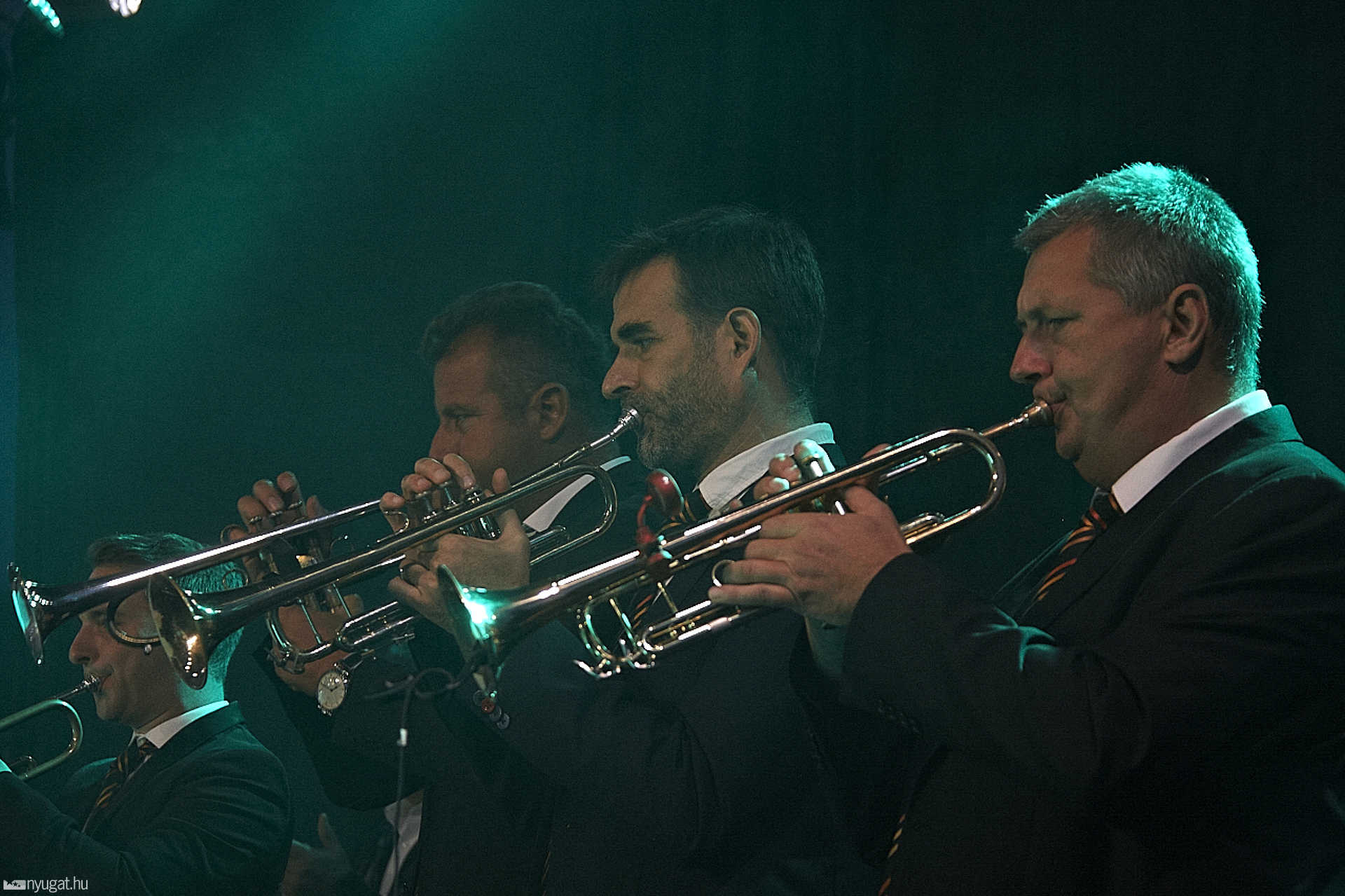 Isis Big Band koncertje a Történelmi Témapartban