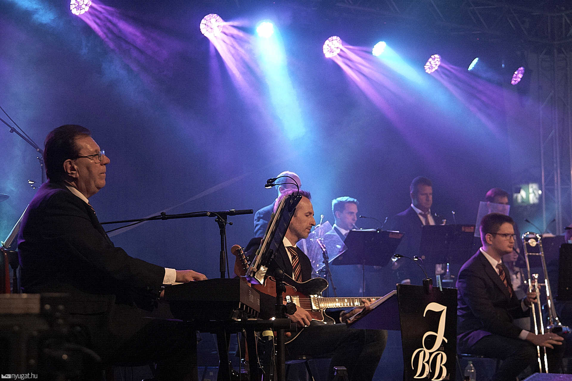 Isis Big Band koncertje a Történelmi Témapartban