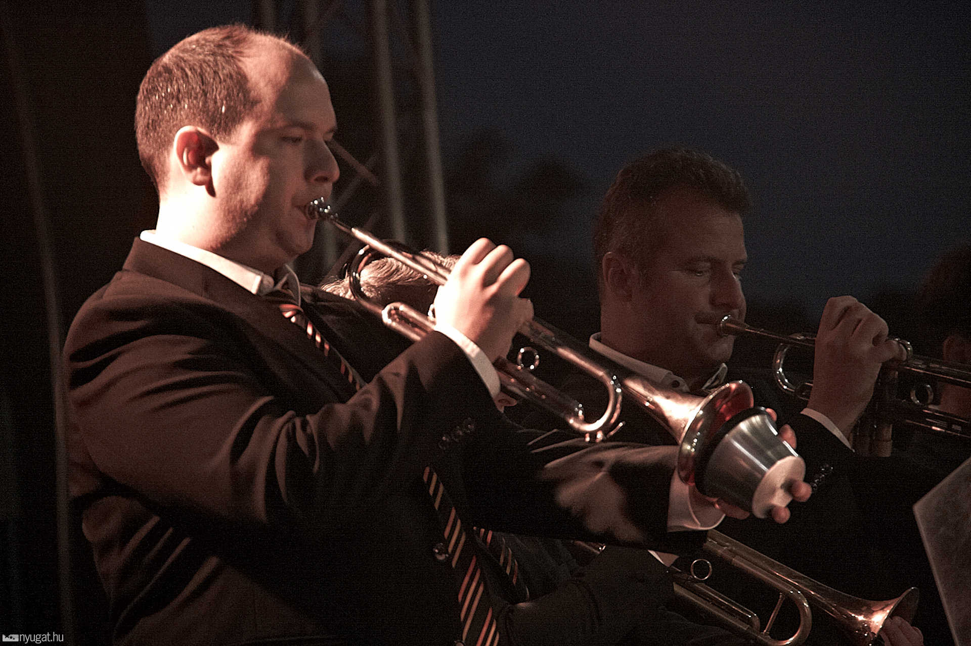 Isis Big Band koncertje a Történelmi Témapartban