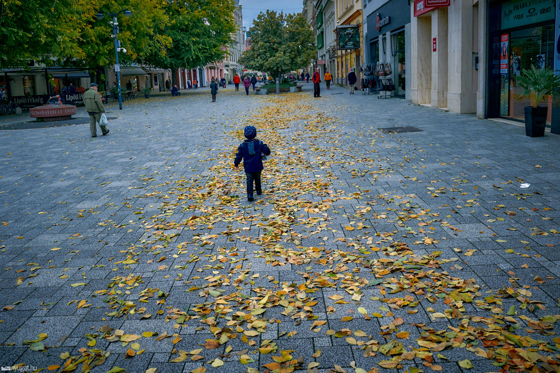 Rozsdás színekben pompázik Szombathely