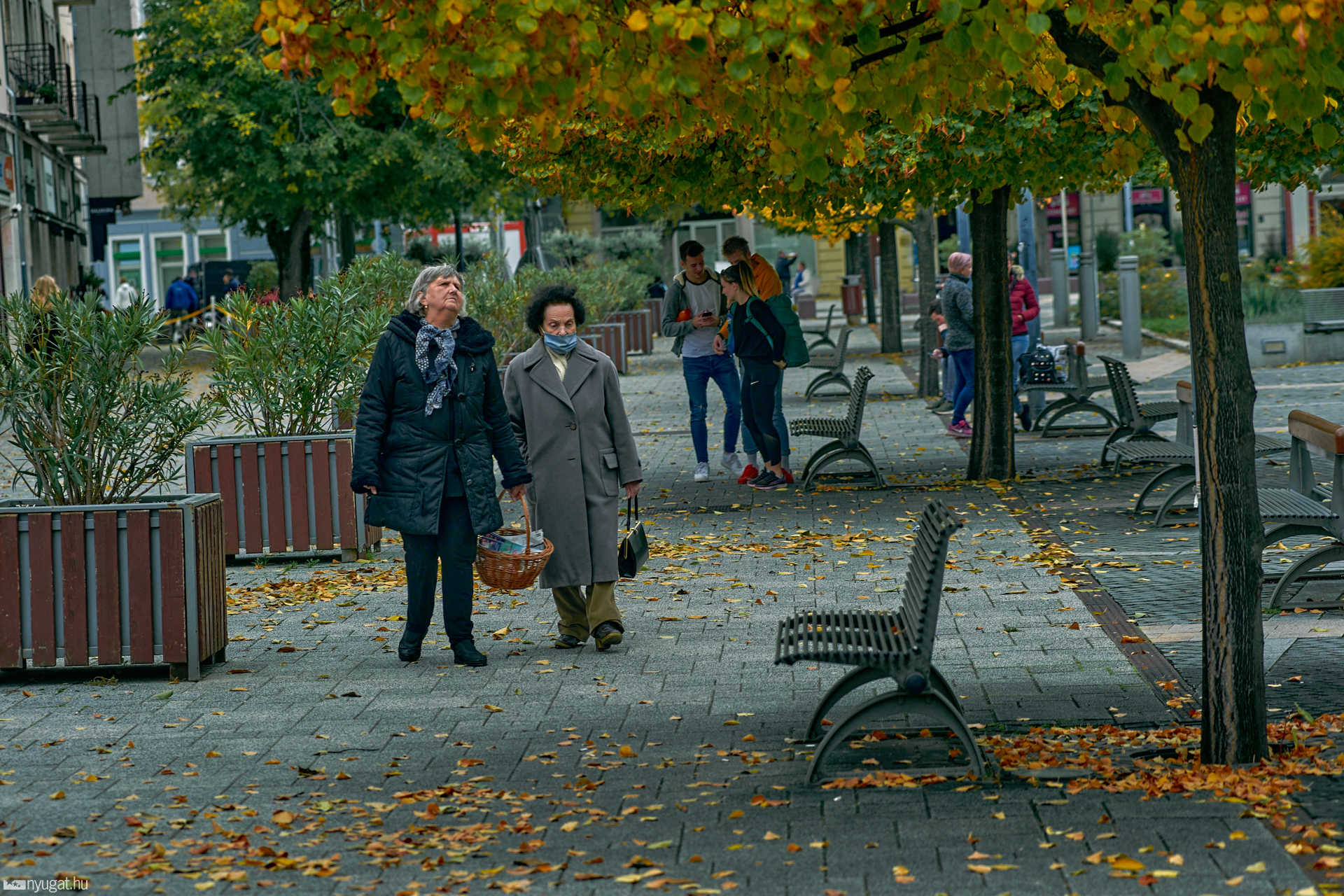 Rozsdás színekben pompázik Szombathely