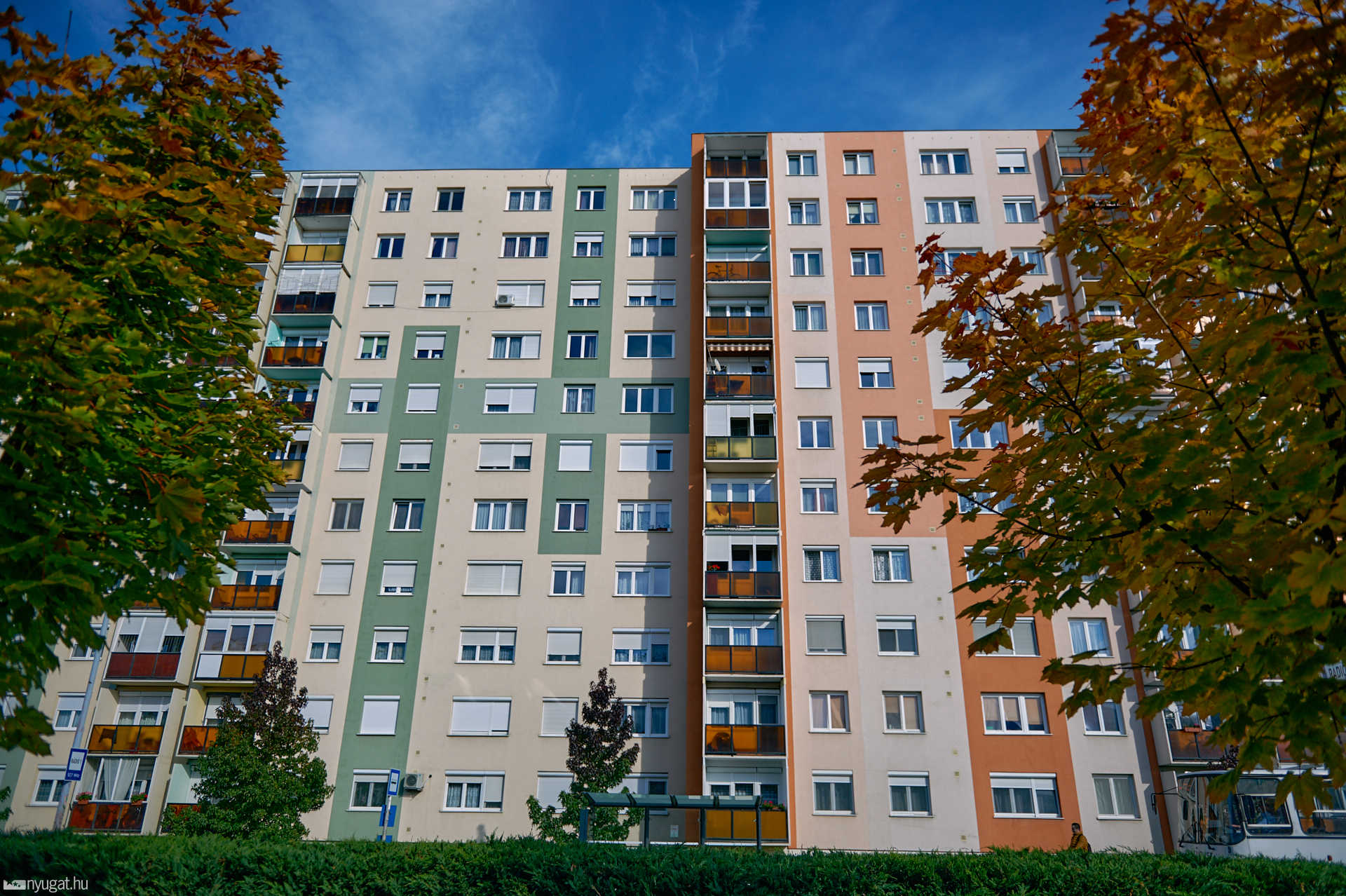 Rozsdás színekben pompázik Szombathely