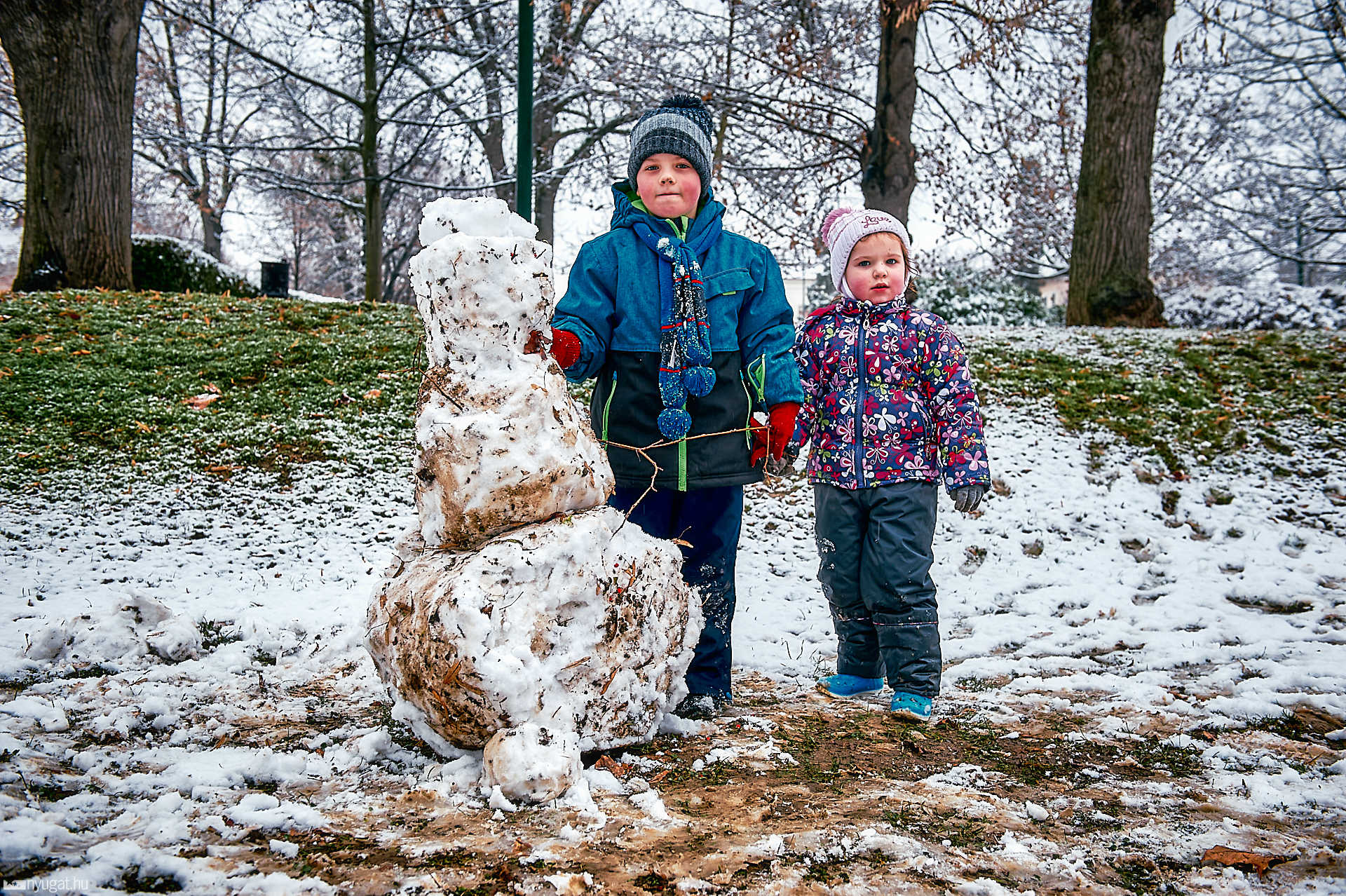 Újra havazott Szombathelyen is