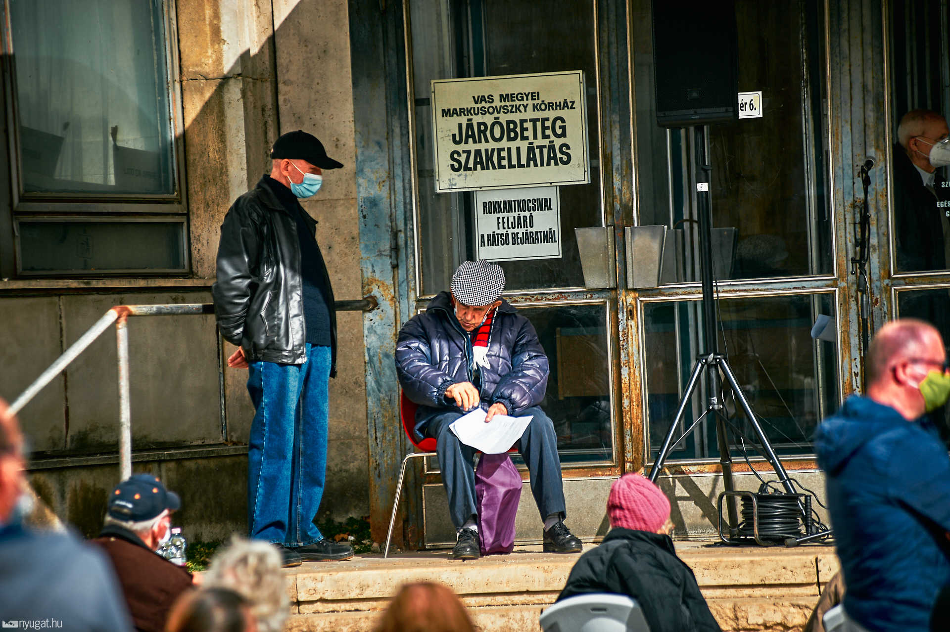 Káosz a szombathelyi oltóponton