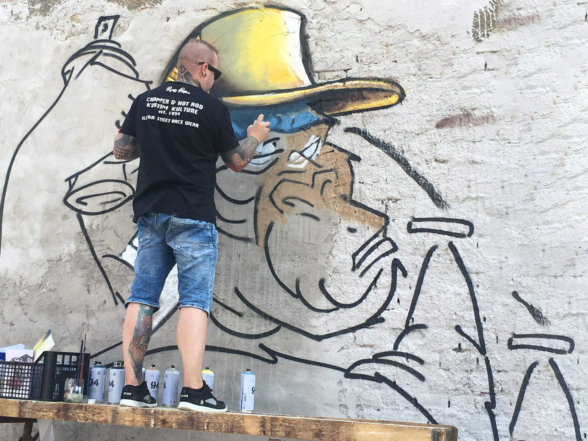 Nagy Zoltán graffitis