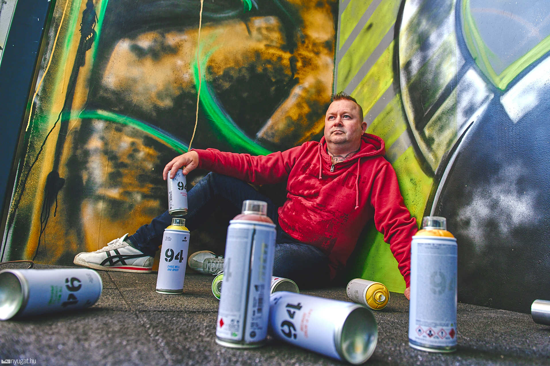 Nagy Zoltán graffitis