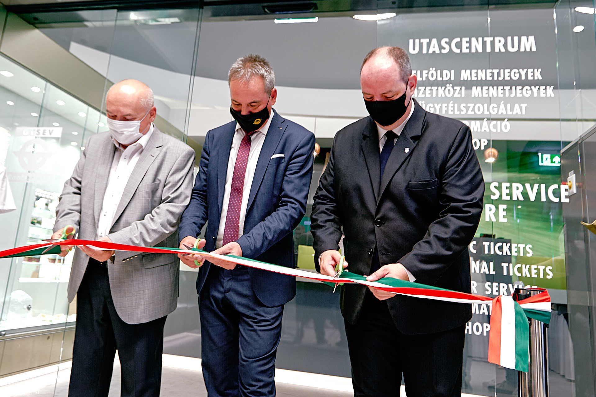GYSEV utasellátó átadása Szombathelyen