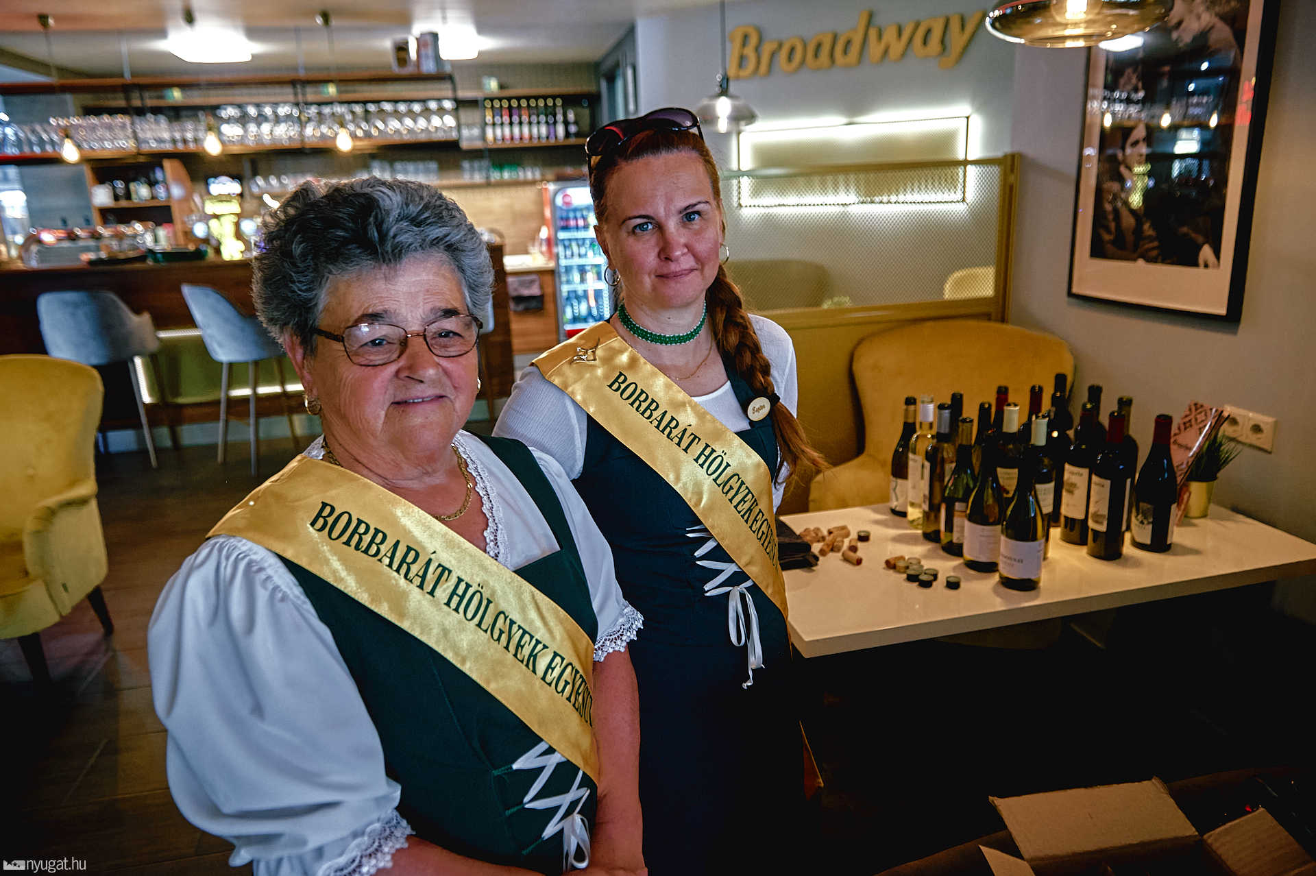 Borverseny a Broadway kávézóban