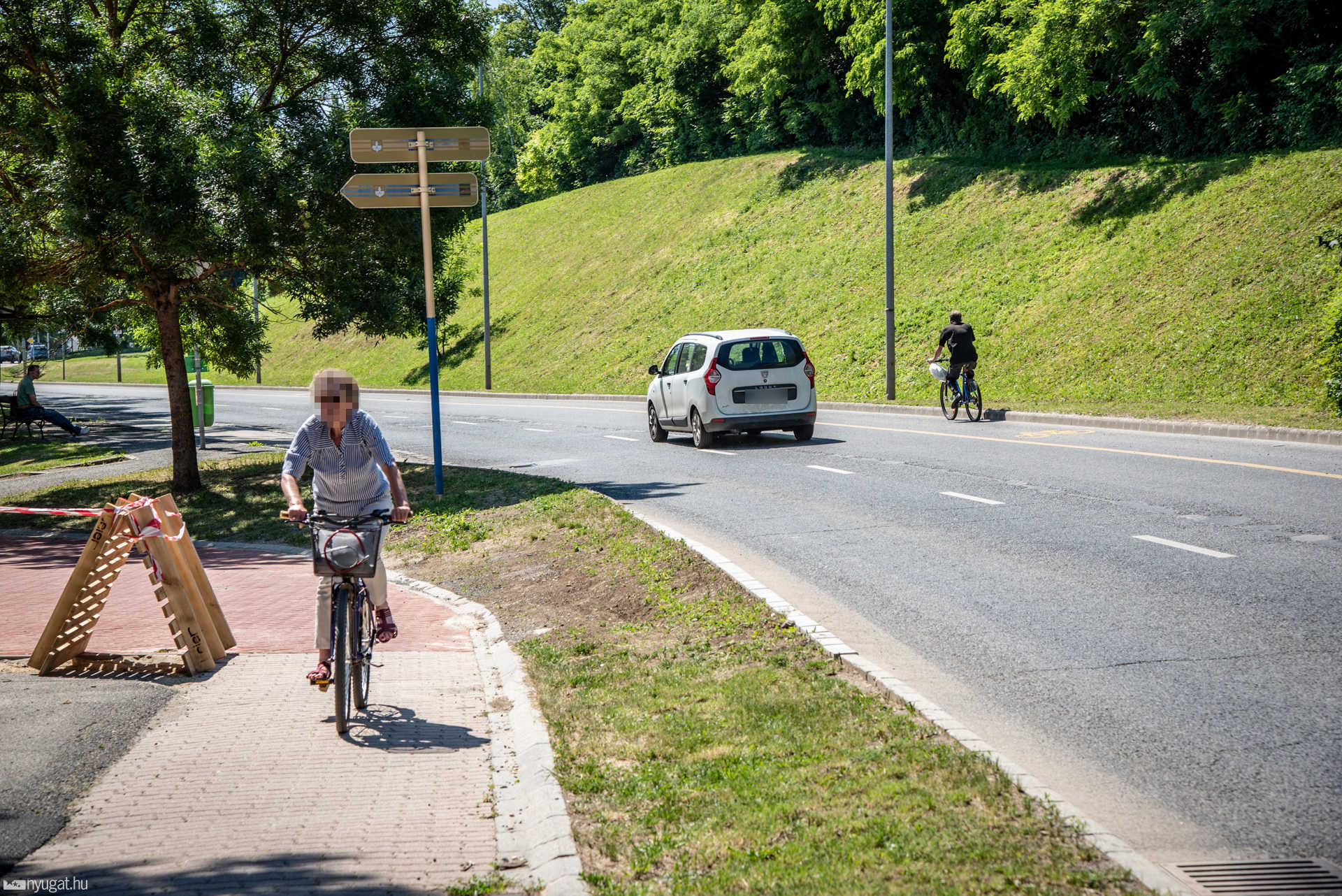 Brenner Tóbiás körút bicikliút átszervezés