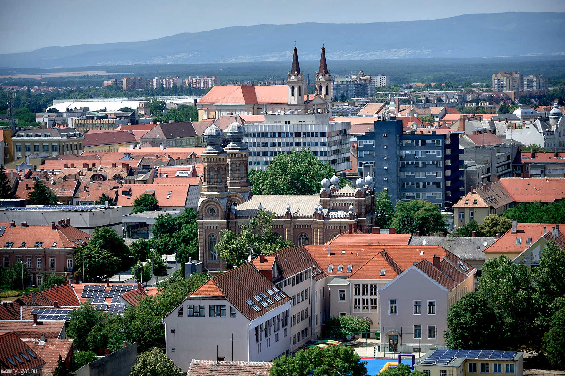 Víztorony sajtóbejárás