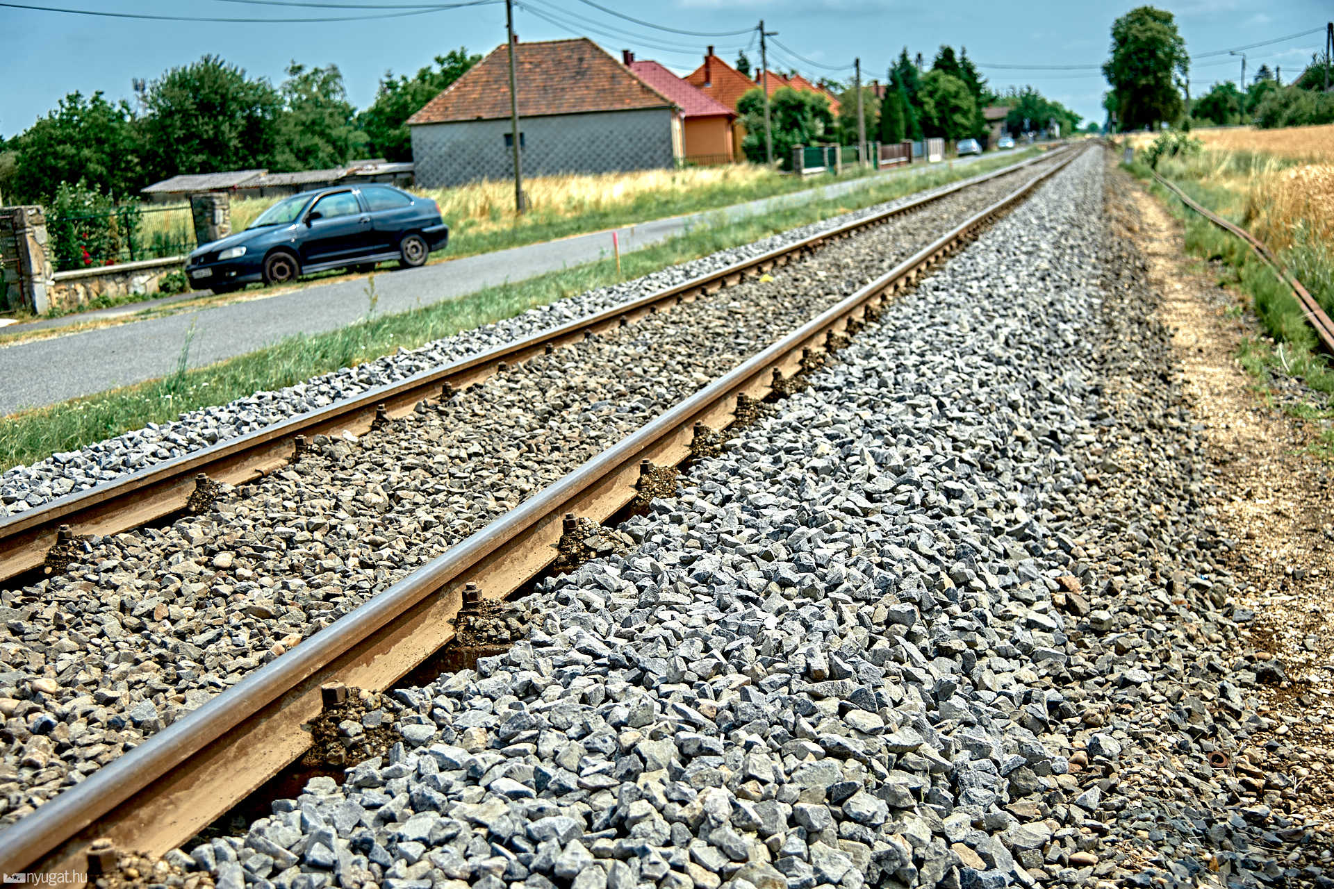 Készül a vasútvonal