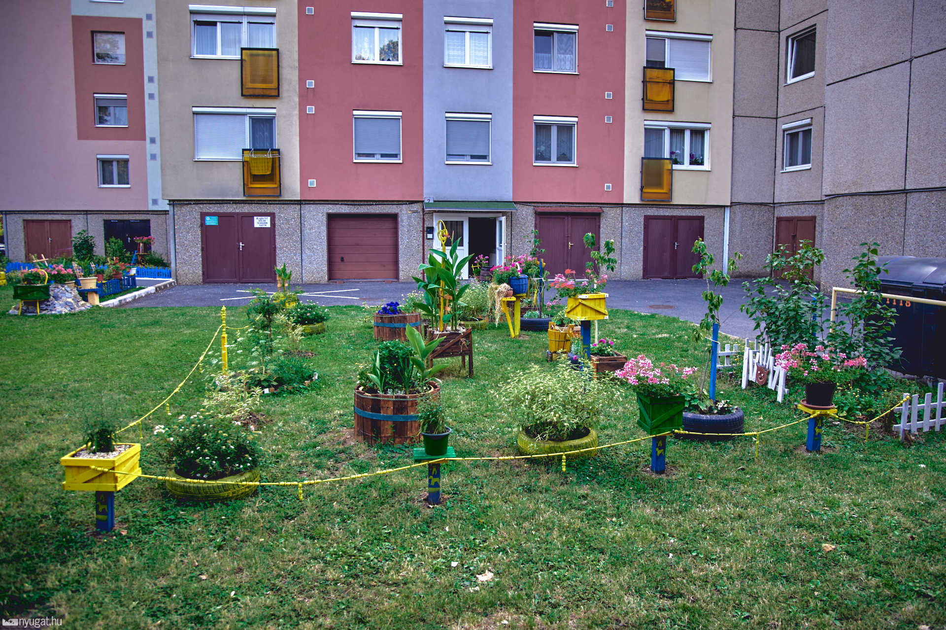 Kiskert a Benedek Elek utcában