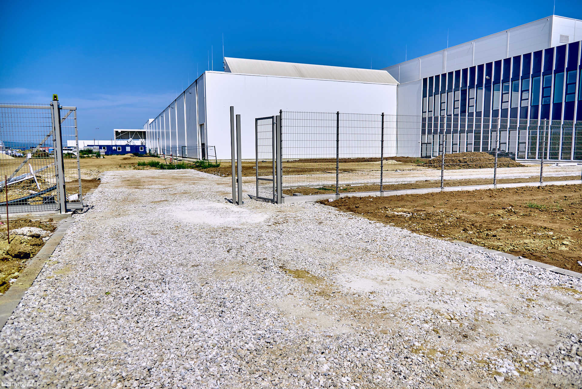 Épülő Schaeffler gyár