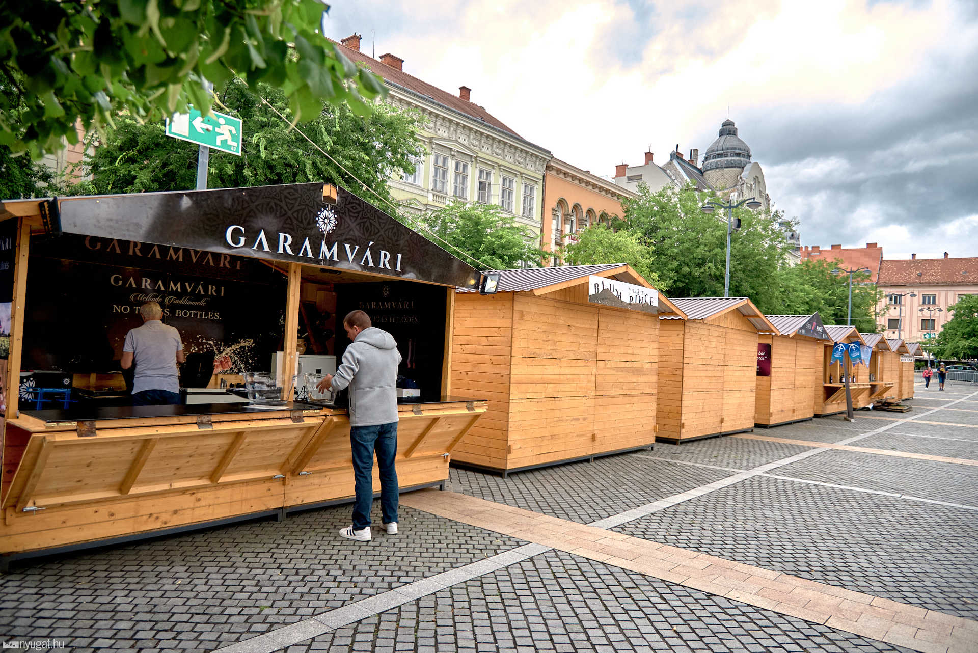 Savaria Napok és Borfesztivál standok