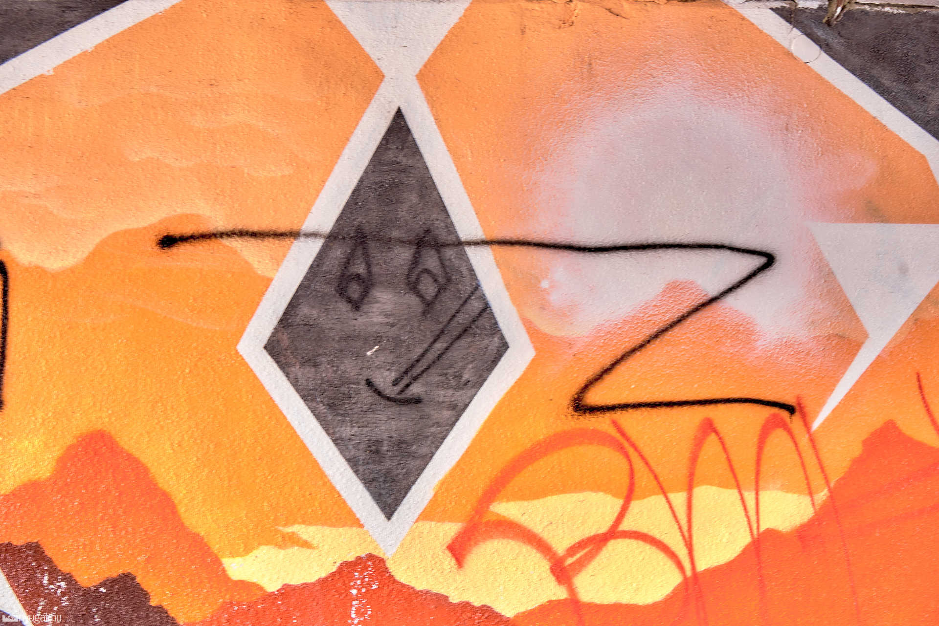 Graffiti rongálás a Thökölyn