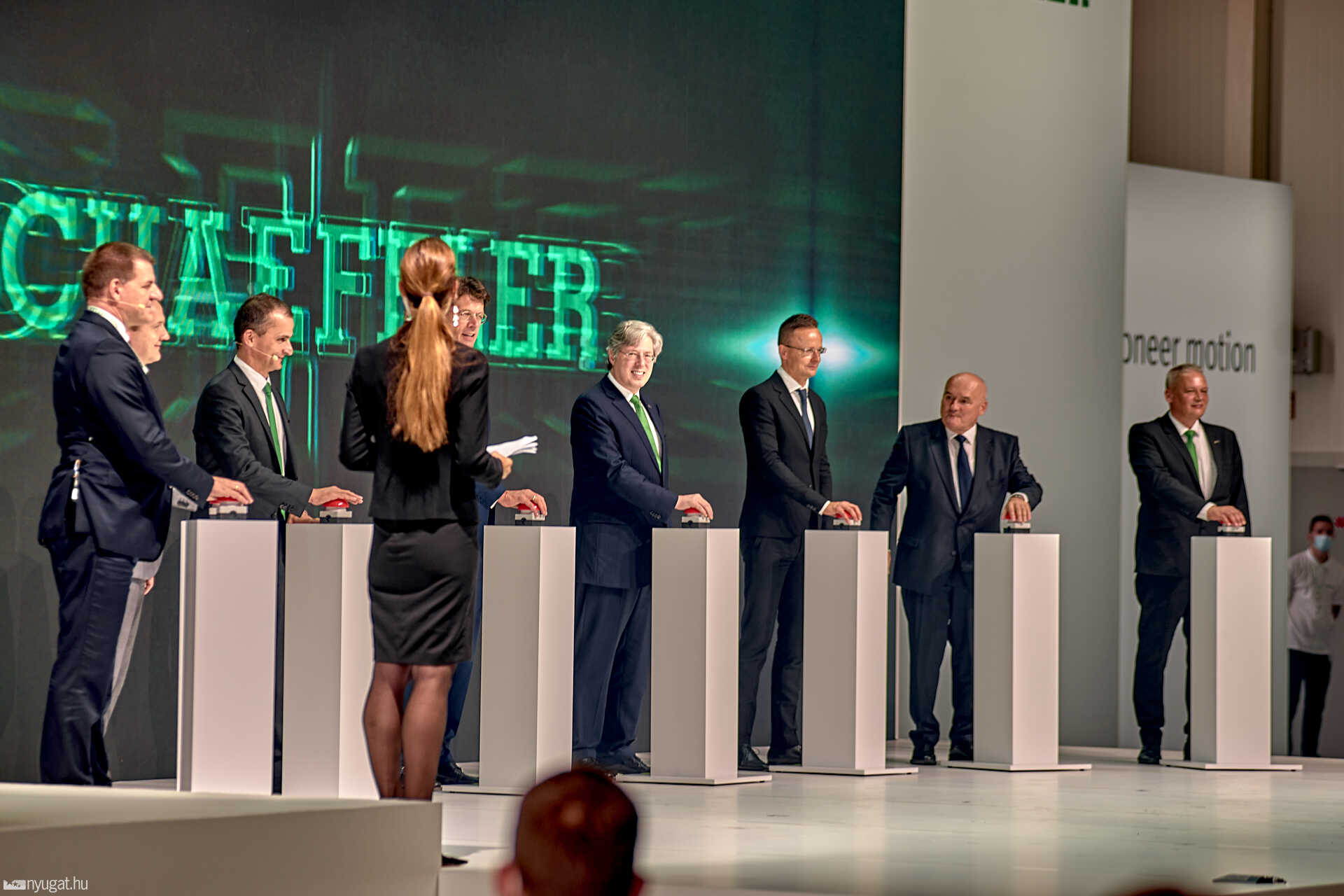 Új Schaeffler gyár megnyitó