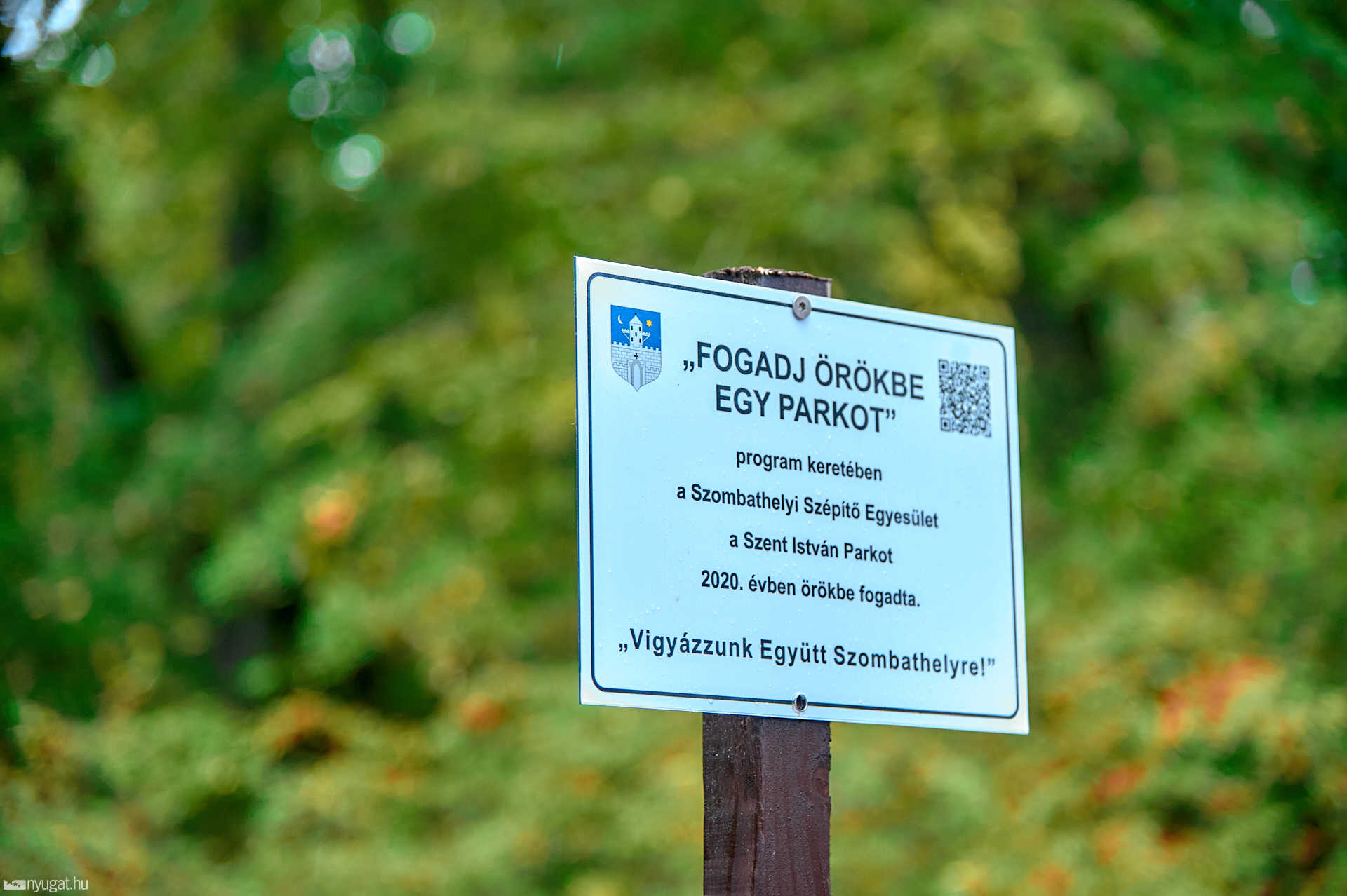 Fogadj örökbe egy parkot-Szent István park