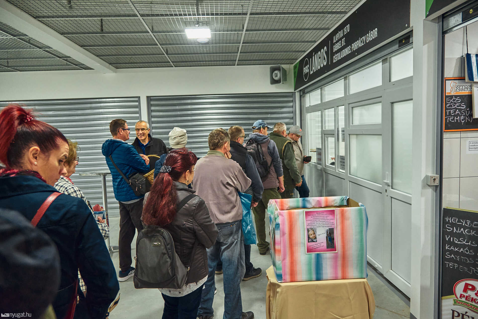 Megnyílt a vásárcsarnok új szárnya