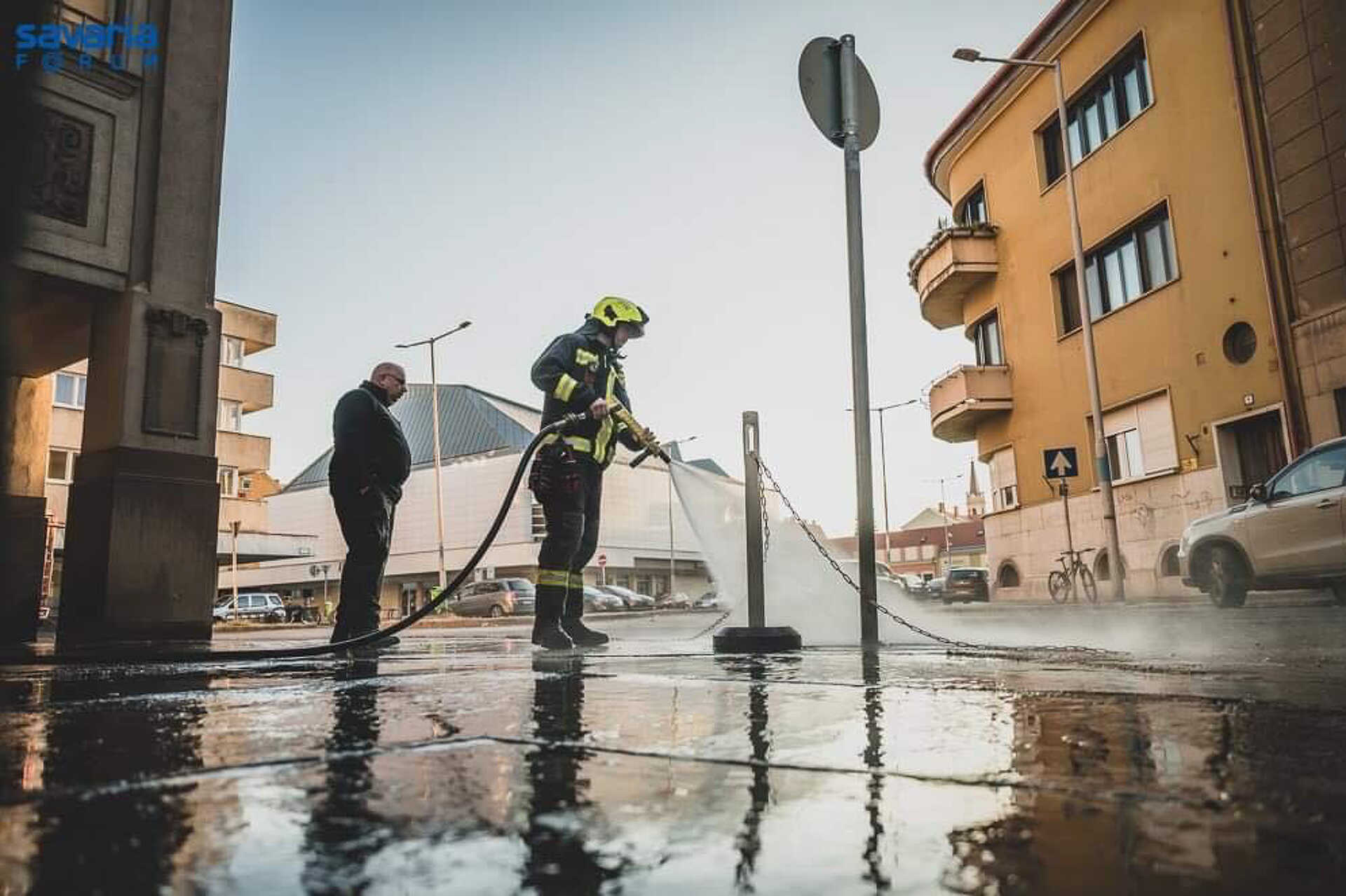 Megtisztult a Nagyszálló környéke, Savaria Nagyszálló