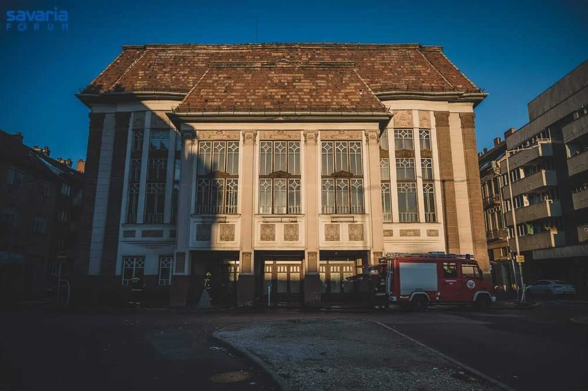 Megtisztult a Nagyszálló környéke, Savaria Nagyszálló