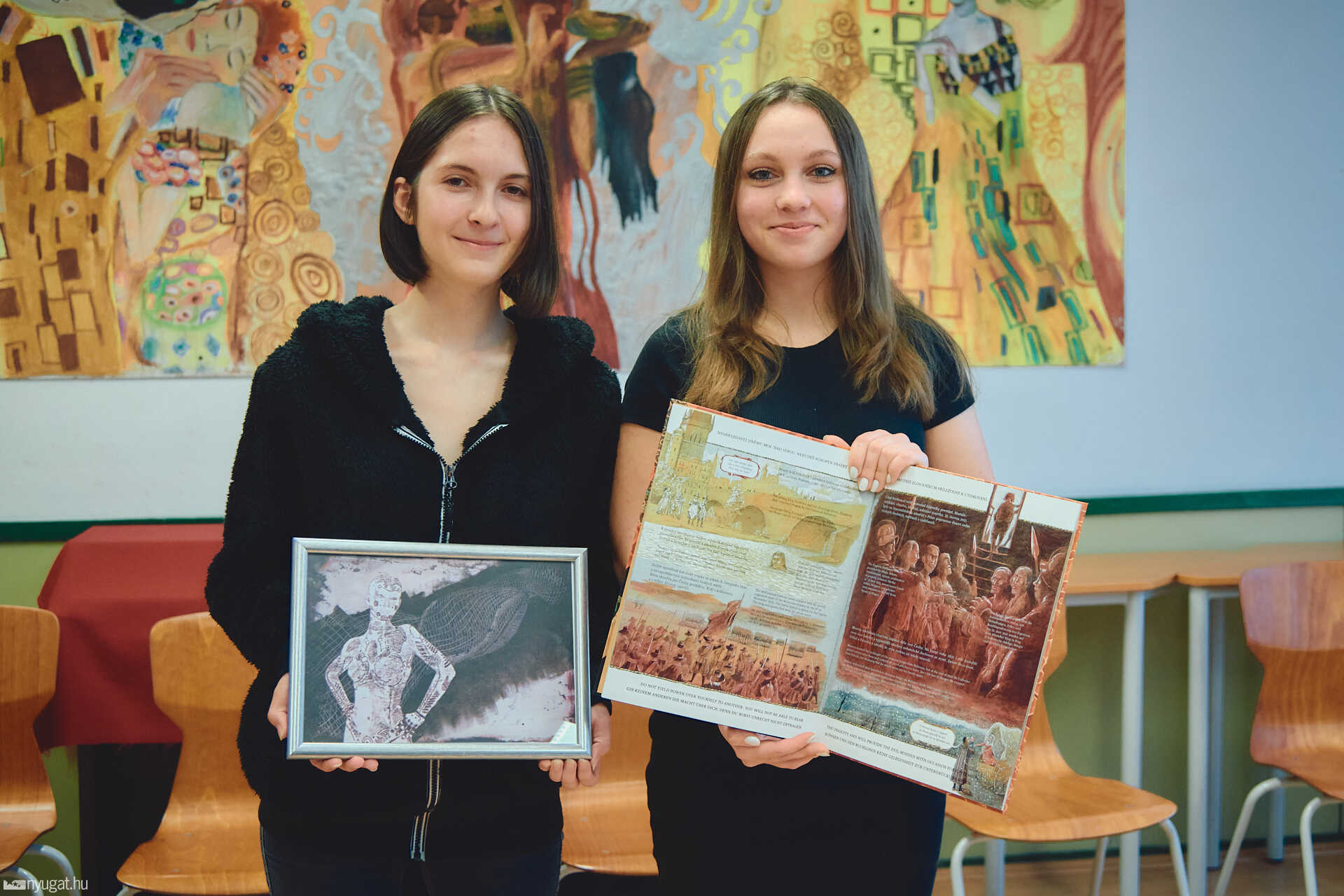 Váci Mihály általános iskola rajzpályázat díjátadó