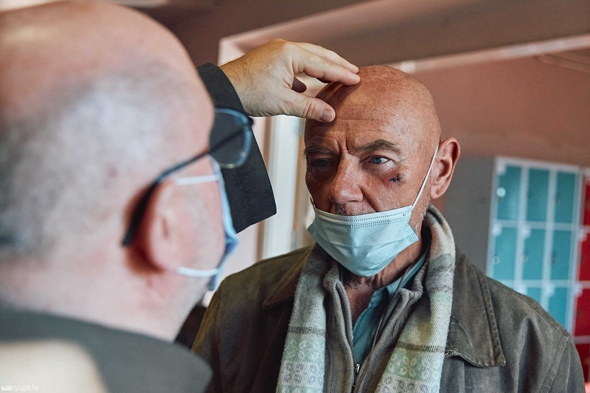 Ferencesek a szombathelyi hajléktalanszállón