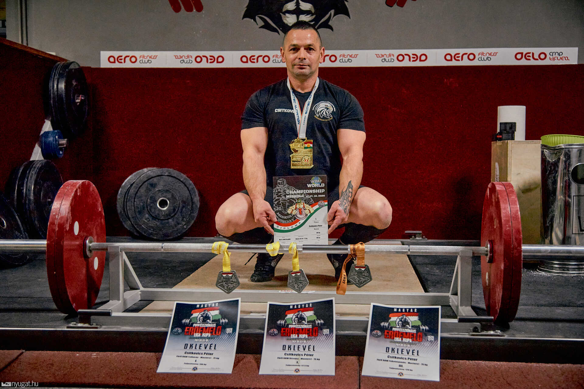 Csitkovics Péter erőemelő interjú
